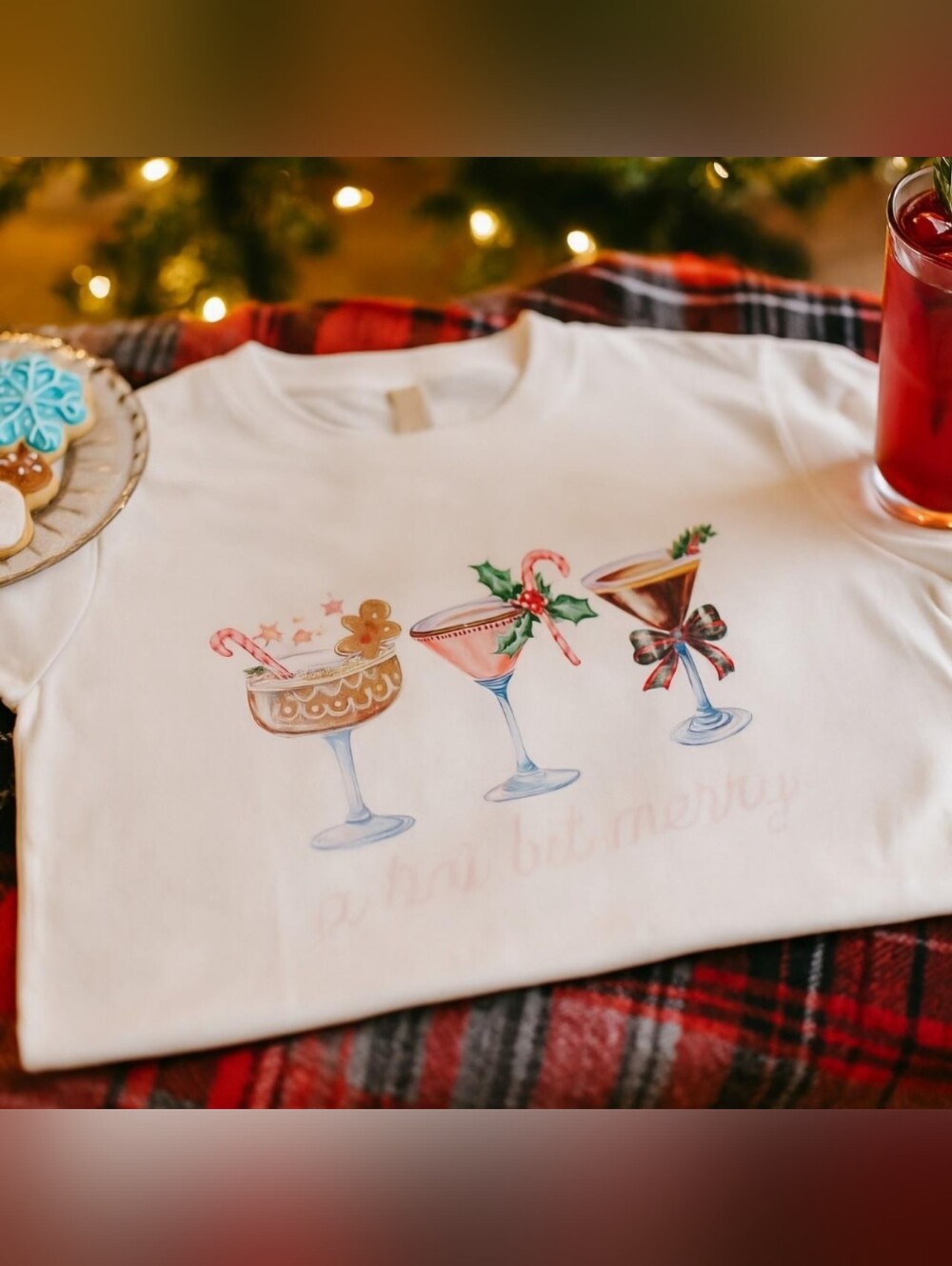 A Tini Bit Merry Tee